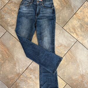 CABI Flare Jeans in Washed Blue